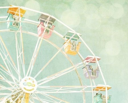 Колесо обозрения иллюстрация