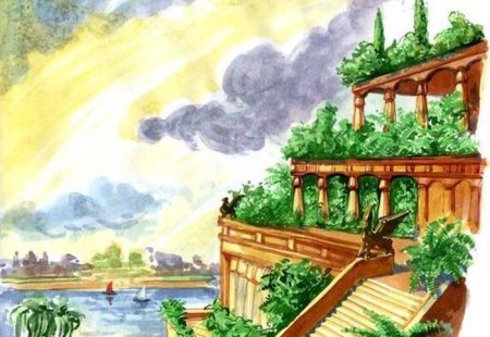 Висячие сады Семирамиды легкий