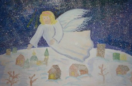 Ольга Величко снежный ангел