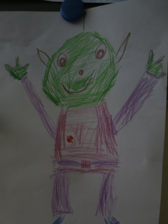 Рисование инопланетяне старшая группа