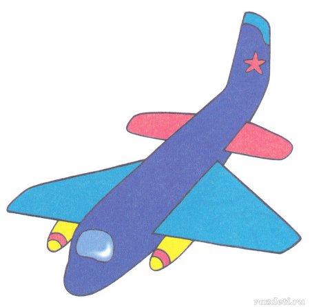 Военный самолет для детей