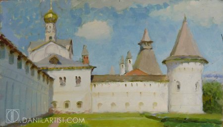 Серпуховский Кремль картина Бурдыкина