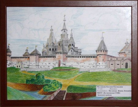 Кремль будущего рисунки