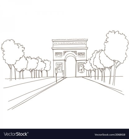 Триумфальная арка Курск вектор