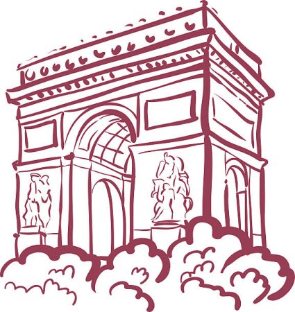 Триумфальная арка Новочеркасск вектор