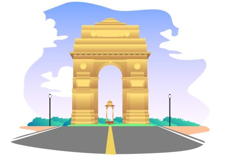 Курская арка рисунок