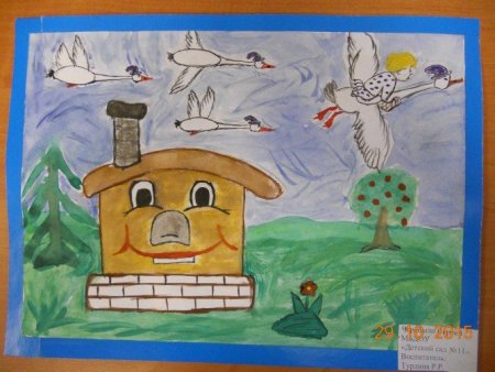 Мой любимый сказочный герой рисование в подготовительной группе