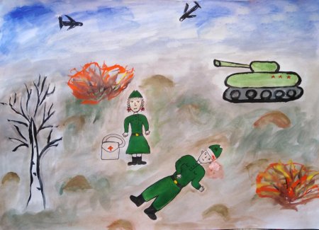 Рисунки о войне