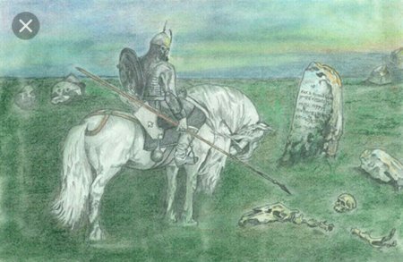 Степь рисунок карандашом