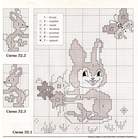 Вязание для детей схемы рисунки