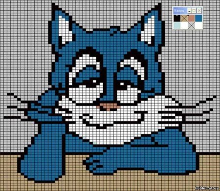 Схемы для вывязывания рисунков