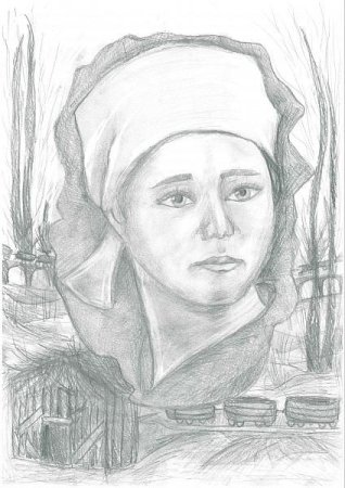 Партизанка Зоя рисунок конкурс