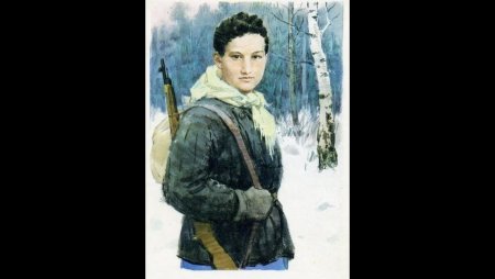 Зоя Космодемьянская раскраска