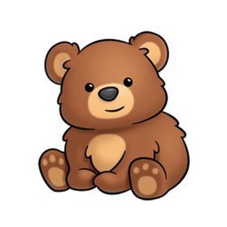 Изображение мишки для детей