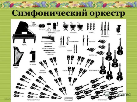 Рассадка симфонического оркестра