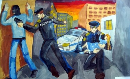 Полиция глазами детей