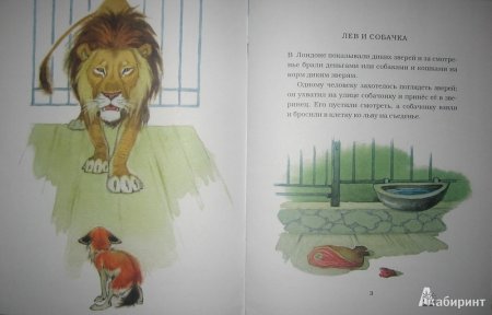 Иллюстрацию к произведению л.н Толстого "Лев и собачка"