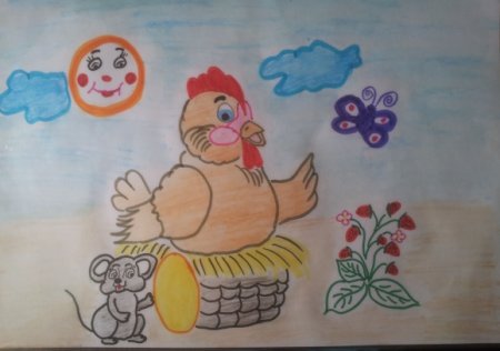 Рисование по сказкам в детском саду в средней