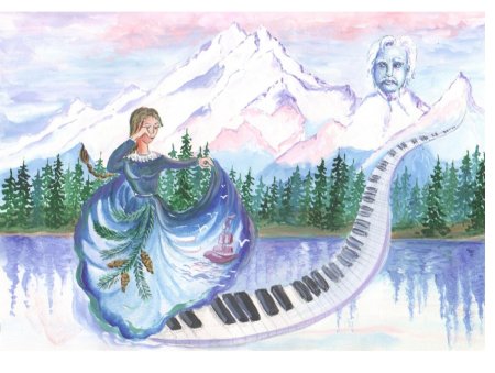 Эдвард Григ Паустовский корзина с еловыми шишками