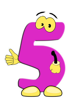 Веселые цифры для детей