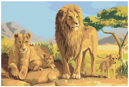 Прайд Львов семья