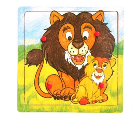 Пазл для малышей "Львенок"