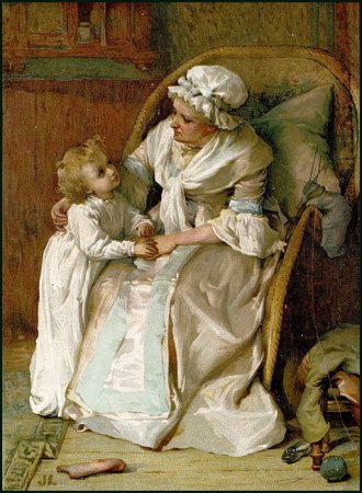 Разговор Татьяны с няней