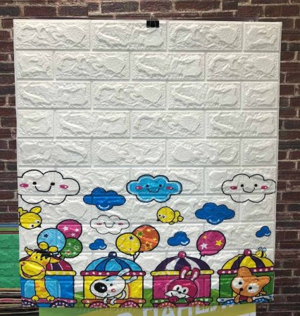 Самоклеющаяся пленка с детским рисунком