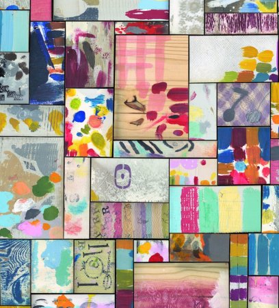 Мозаика стикерами колор кит