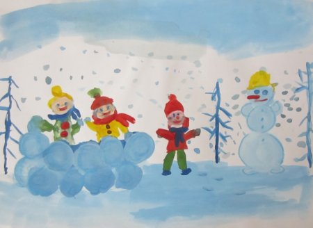 Зимние развлечения для дошкольников