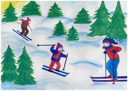 Зимний спорт для дошкольников