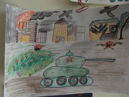 Дети войны рисунки