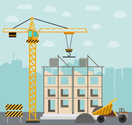 Стройка мультяшная