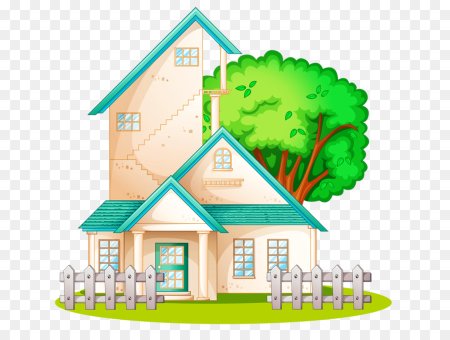 Поэтапное рисование дом