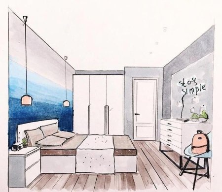 Раскраска комната для девочки