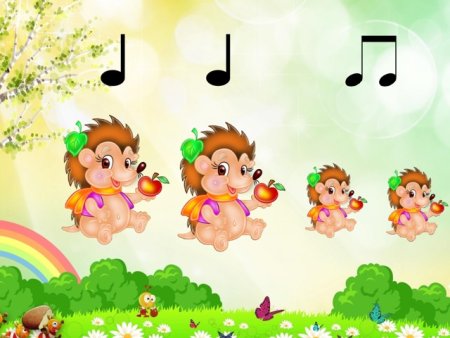 Схема ритмического рисунка для дошкольников