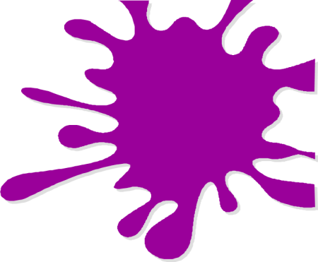 Фиолетовая Клякса