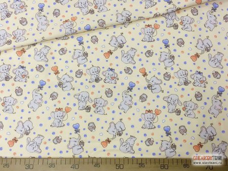 Фланель 5568 слоники