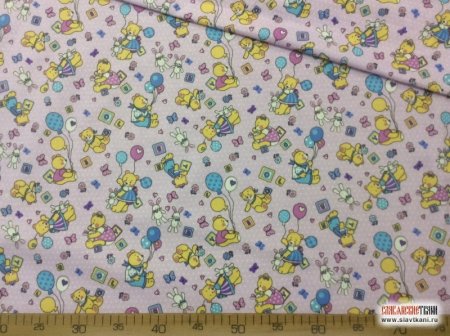 Фланель БЗ мишки 1670