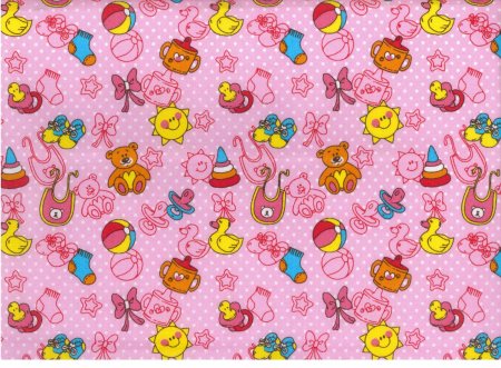 Текстура детских тканей