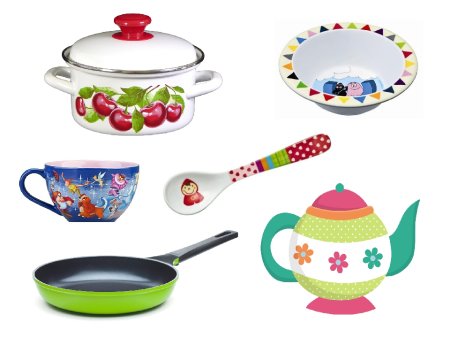 Детям о посуде в средней группе