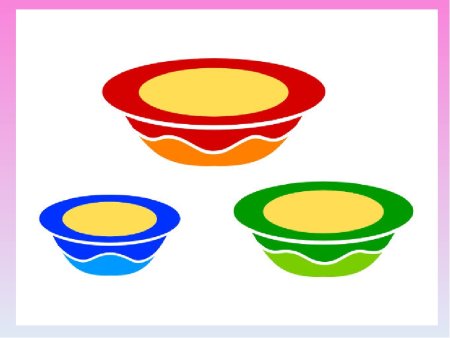 Посуда для рисования детям
