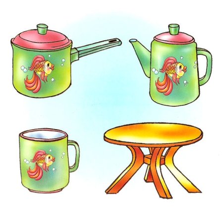 Раздаточный материал чашки