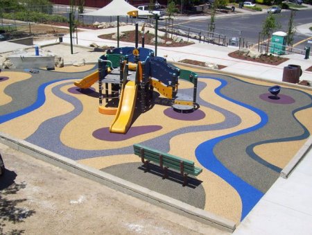 Холмы на детских площадках