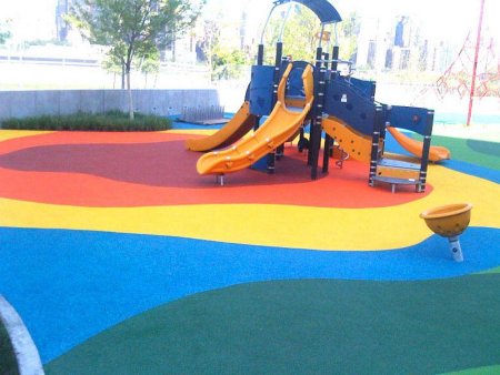 Резиновое покрытие для детского сада