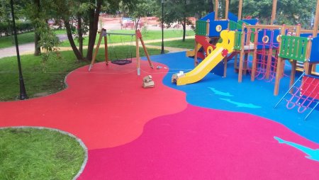 Резиновые фигуры для детских площадок