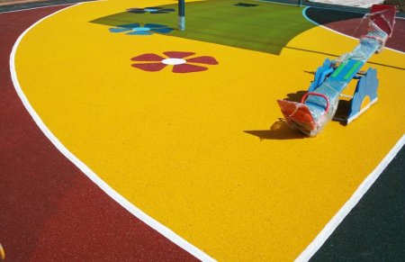 Макет современной детской площадки