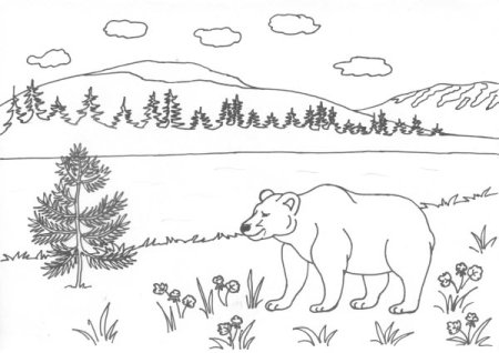 Рисунок на тему животные