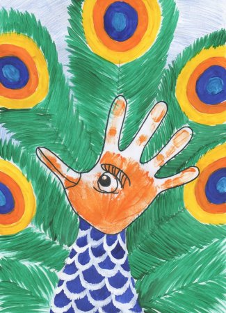 Рисование ладошками