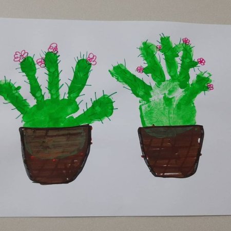 Рисование ладошками